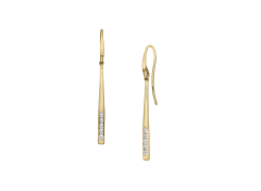 Sleek Sparkle Earrings