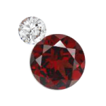 White Sapphire - Faceted Garnet