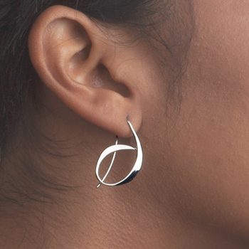 Allegro Earrings on Model