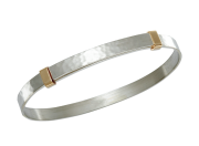 Waltz Bracelet by E.L. Designs in Sterling Silver and 14K accents