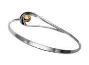 Rendezvous Bracelet by E.L. Designs in Sterling Silver with Cultured Pearl