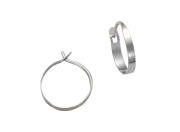 Petite Hoop Earring by E.L. Designs in Sterling Silver