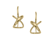 Secret Heart Earrings by E.L. Designs in Sterling Silver (large)