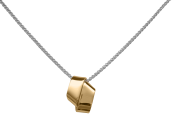 Love Knot Pendant by E.L. Designs in 14K Gold Overlay