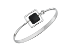 Zenith Bracelet by E.L. Designs in Sterling Silver with Black Onyx