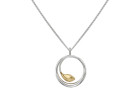 Be-Leaf Pendant by E.L. Designs in Sterling Silver & 14K Gold "Leaf"