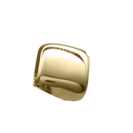 14K Gold Cube Accent