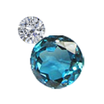 Diamond - Blue Topaz