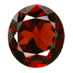 Faceted Garnet