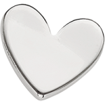 Silver Heart No Stone