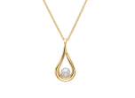 Mana Pendant by E.L. Designs in Sterling Silver with Pearl