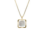 Zenith Pendant by E.L. Designs in Sterling Silver with Freshwater Pearl